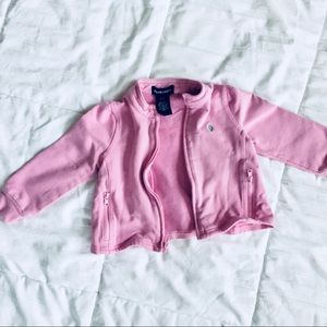 Ralph Lauren zipper jacket, size 12 months.